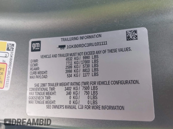 2024 GMC Hummer EV 3X with VIN 1GKB0RDC3RU101111, listed as a IAAI auction lot 41857994 with 16,246 mi miles. Bid and sale history available at carsss.com. Image 9.