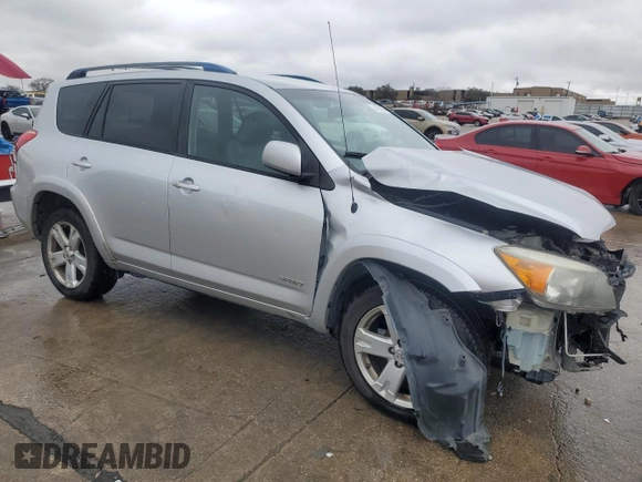 2006 Toyota RAV4 Sport with VIN JTMZD32V965011919, listed as a Copart auction lot 44791435 with 550,550 mi miles and Salvage Title. Bid and sale history available at carsss.com. Image 4.