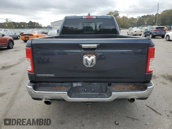 2020 Ram 1500 Big Horn with VIN 1C6RREBT7LN300408, listed as a Copart auction lot 80129424 with 129,626 mi miles and Salvage title. Bid and sale history available at DreamBid. Image 6.