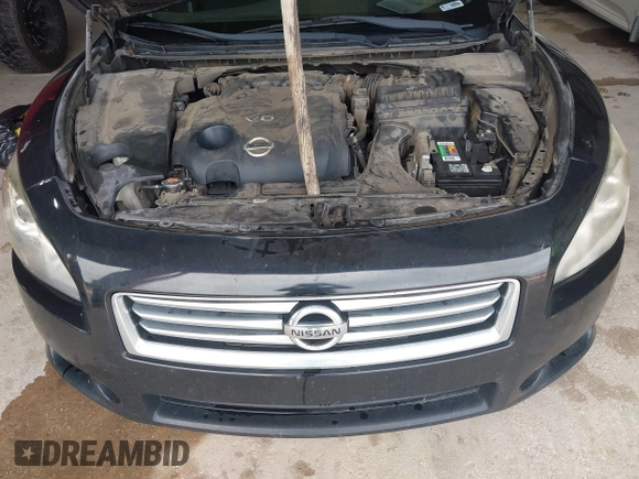 2014 Nissan Maxima S with VIN 1N4AA5AP9EC476138, listed as a IAAI auction lot 42732164 with 105,724 mi miles and . Bid and sale history available at DreamBid. Image 10.