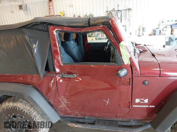 2009 Jeep Wrangler X with VIN 1J4FA24169L756377, listed as a IAAI auction lot 42718401 with 161,565 mi miles and . Bid and sale history available at DreamBid. Image 6.