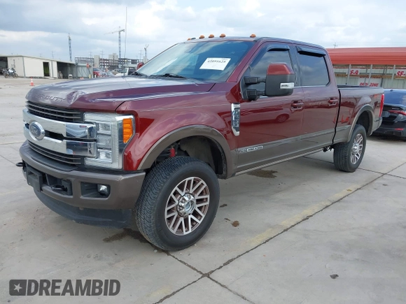 2017 Ford F-250 Lariat with VIN 1FT7W2BT9HEF11530, listed as a IAAI auction lot 42091625 with 95,821 mi miles and . Bid and sale history available at DreamBid. Image 18.