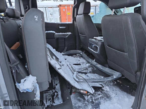 2022 GMC Sierra 1500 AT4 with VIN 1GTU9EET6NZ134151, listed as a Copart auction lot 84233604 with 0 mi miles and Salvage Title. Bid and sale history available at carsss.com. Image 11.