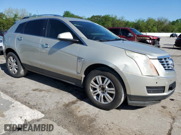2013 Cadillac SRX Luxury Collection with VIN 3GYFNCE35DS593122, listed as a Copart auction lot 51968175 with 325,388 mi miles and Salvage Title. Bid and sale history available at carsss.com. Image 4.