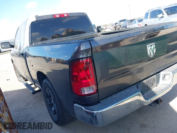2014 Ram 1500 Tradesman with VIN 1C6RR6FG1ES332987, listed as a IAAI auction lot 41552524 with 217,684 mi miles and . Bid and sale history available at DreamBid. Image 3.