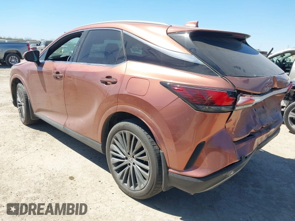 2023 Lexus RX 350h with VIN 2T2BBMCAXPC013722, listed as a IAAI auction lot 41763356 with 40,721 mi miles and . Bid and sale history available at DreamBid. Image 3.