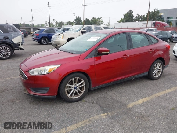 2016 Ford Focus SE with VIN 1FADP3F28GL254321, listed as a IAAI auction lot 42158144 with 89,807 mi miles. Bid and sale history available at carsss.com. Image 2.