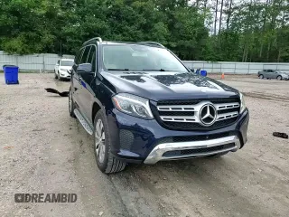 2017 Mercedes-Benz GLS 450 with VIN 4JGDF6EE0HA786200, listed as a Copart auction lot 59059465 with 151,829 mi miles and Salvage title. Bid and sale history available at DreamBid. Image 14.