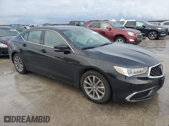 2019 Acura TLX with VIN 19UUB1F31KA002597, listed as a Copart auction lot 86573334 with 86,033 mi miles and Salvage Title. Bid and sale history available at carsss.com. Image 4.