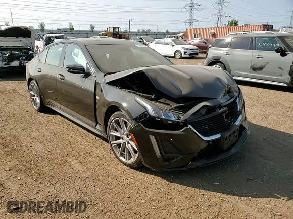 2023 Cadillac CT5 Sport z VIN 1G6DU5RK9P0135448, wystawiony jako Copart lot #70596274 z przebiegiem 9 159 mil mil oraz Szkoda całkowita • Salvage title. Historia ofert i sprzedaży dostępna na DreamBid. Obrazek 10.