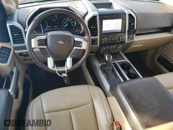 2020 Ford F-150 XL with VIN 1FTEW1C50LKD77986, listed as a Copart auction lot 61247745 with 140,855 mi miles and Salvage title. Bid and sale history available at DreamBid. Image 8.