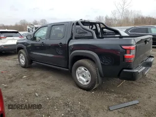 2024 Nissan Frontier SV with VIN 1N6ED1EK7RN631464, listed as a Copart auction lot 47051115 with 10 mi miles and Salvage title. Bid and sale history available at DreamBid. Image 2.
