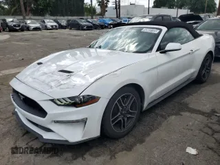 2023 Ford Mustang EcoBoost with VIN 1FATP8UH8P5110787, listed as a Copart auction lot 50989155 with 48,354 mi miles and Salvage Title. Bid and sale history available at carsss.com. Image 1.