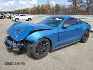2019 Ford Mustang EcoBoost with VIN 1FA6P8TH1K5173219, listed as a Copart auction lot 52612465 with 53,752 mi miles and Salvage Title. Bid and sale history available at carsss.com. Image 1.