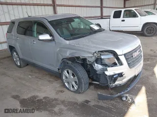 2017 GMC Terrain SLE with VIN 2GKALMEK6H6352908, listed as a IAAI auction lot 41903105 with 100,402 mi miles. Bid and sale history available at carsss.com. Image 1.