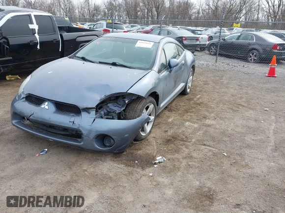 2007 Mitsubishi Eclipse GS with VIN 4A3AK24F07E068656, listed as a IAAI auction lot 41923611 with 147,599 mi miles and . Bid and sale history available at carsss.com. Image 2.