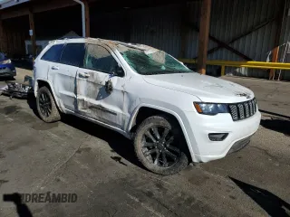 2018 Jeep Grand Cherokee Altitude with VIN 1C4RJFAG7JC257112, listed as a Copart auction lot 53370415 with 124,154 mi miles and Salvage title. Bid and sale history available at DreamBid. Image 4.