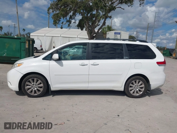 2011 Toyota Sienna XLE with VIN 5TDDK3DC6BS029472, listed as a IAAI auction lot 41554859 with 145,393 mi miles. Bid and sale history available at carsss.com. Image 15.