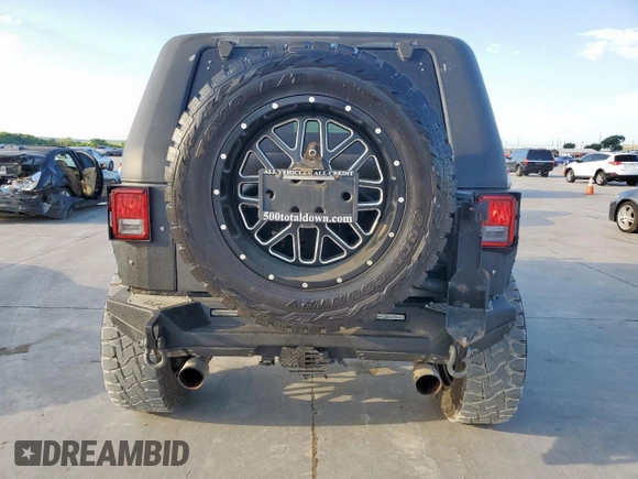 2017 Jeep Wrangler Unlimited Sport z VIN 1C4BJWDG0HL581252, wystawiony jako Copart lot #56397115 z przebiegiem 50 683 mil mil oraz Nie do naprawy • Non repairable. Historia ofert i sprzedaży dostępna na DreamBid. Obrazek 6.