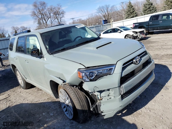 2023 Toyota 4Runner TRD Sport with VIN JTESU5JR3P6103827, listed as a Copart auction lot 44282653 with 2,003 mi miles. Bid and sale history available at carsss.com. Image 4.