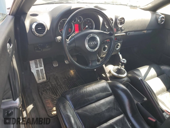 2002 Audi TT with VIN TRUUT28N721013092, listed as a Copart auction lot 52858535 with 205,273 mi miles and Clean Title. Bid and sale history available at carsss.com. Image 8.