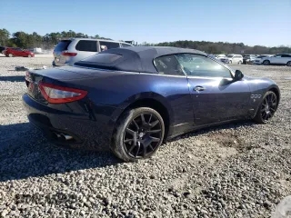 2011 Maserati GranTurismo Convertible with VIN ZAM45KMA9B0054803, listed as a Copart auction lot 48870465 with 77,136 mi miles and Salvage Title. Bid and sale history available at carsss.com. Image 3.