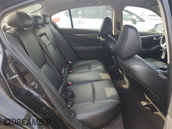 2018 Infiniti Q50 2.0t LUXE with VIN JN1CV7AP7JM241330, listed as a Copart auction lot 53033155 with 155,388 mi miles and Clean Title. Bid and sale history available at carsss.com. Image 10.