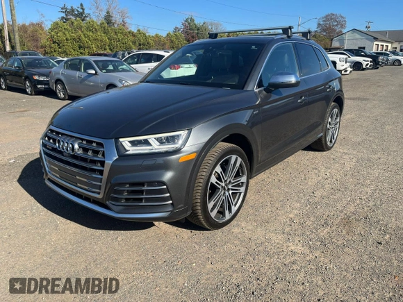 2018 Audi SQ5 Prestige with VIN WA1C4AFY5J2215054, listed as a Copart auction lot 79905154 with 105,478 mi miles and Clean Title. Bid and sale history available at DreamBid. Image 1.