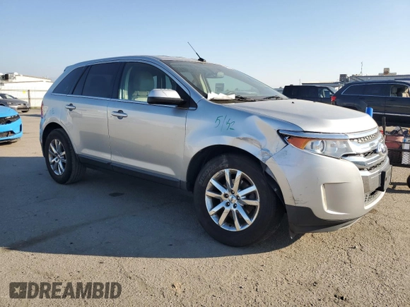 2014 Ford Edge Limited with VIN 2FMDK3KC9EBA19149, listed as a Copart auction lot 46194875 with 114,199 mi miles and Salvage Title. Bid and sale history available at carsss.com. Image 4.