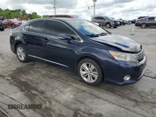 2010 Lexus HS 250h with VIN JTHBB1BA2A2035190, listed as a Copart auction lot 54353255 with 180,017 mi miles and Salvage Title. Bid and sale history available at DreamBid. Image 4.
