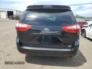 2017 Toyota Sienna XLE with VIN 5TDDZ3DC0HS150633, listed as a Copart auction lot 62642575 with 94,439 mi miles and Salvage title. Bid and sale history available at DreamBid. Image 6.
