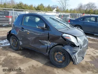 2013 Scion iQ with VIN JTNJJXB00DJ025113, listed as a IAAI auction lot 41503756 with 105,557 mi miles. Bid and sale history available at carsss.com. Image 6.