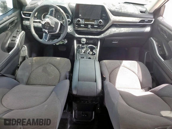 2023 Toyota Highlander L with VIN 5TDKDRAH9PS516063, listed as a Copart auction lot 61582375 with 44,807 mi miles and Non repairable. Bid and sale history available at DreamBid. Image 8.