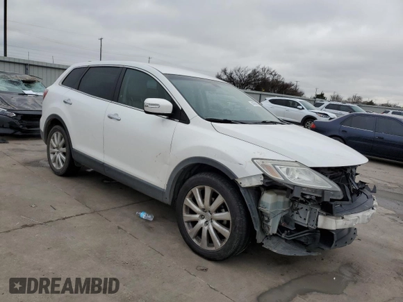 2008 Mazda CX-9 Sport with VIN JM3TB28A980151826, listed as a Copart auction lot 44769665 with 137,513 mi miles and Salvage Title. Bid and sale history available at DreamBid. Image 4.