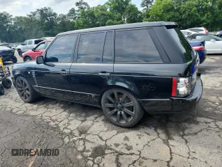 2011 Land Rover Range Rover HSE Lux with VIN SALMF1D46BA341623, listed as a Copart auction lot 60072265 with 121,222 mi miles and Clean title. Bid and sale history available at DreamBid. Image 2.