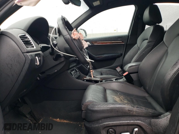 2018 Audi Q3 Premium Plus with VIN WA1JCCFS9JR007624, listed as a Copart auction lot 42453633 with 0 mi miles. Bid and sale history available at carsss.com. Image 7.