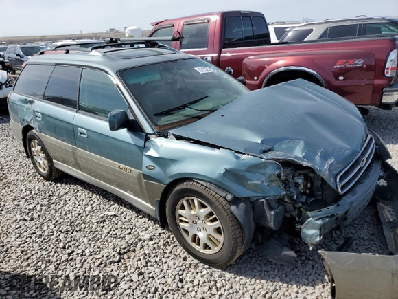 2001 Subaru Legacy Outback L.L. Bean with VIN 4S3BH806317663009, listed as a Copart auction lot 52252515 with 147,492 mi miles and Salvage title. Bid and sale history available at DreamBid. Image 4.