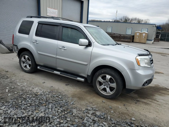 2013 Honda Pilot EX-L with VIN 5FNYF4H52DB008035, listed as a Copart auction lot 53249375 with 110,465 mi miles and Salvage Title. Bid and sale history available at carsss.com. Image 4.