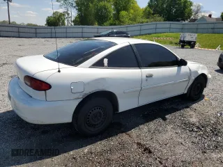 2002 Chevrolet Cavalier with VIN 1G1JC124X27172654, listed as a Copart auction lot 52111615 with 192,297 mi miles and Salvage Title. Bid and sale history available at carsss.com. Image 3.