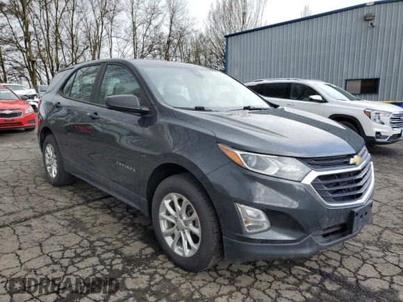 2020 Chevrolet Equinox LS z VIN 2GNAX5EV0L6201871, wystawiony jako Copart lot #48149225 z przebiegiem 102 373 mil mil oraz Czysty tytuł • Clean title. Historia ofert i sprzedaży dostępna na DreamBid. Obrazek 4.