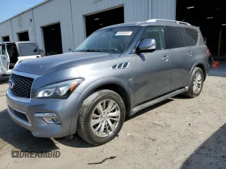 2017 Infiniti QX80 with VIN JN8AZ2NE1H9154321, listed as a Copart auction lot 54589335 with Not provided miles and Clean title. Bid and sale history available at DreamBid. Image 1.