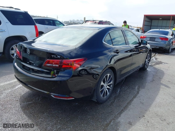 2016 Acura TLX Tech with VIN 19UUB1F5XGA015812, listed as a IAAI auction lot 41871181 with 135,638 mi miles. Bid and sale history available at carsss.com. Image 4.