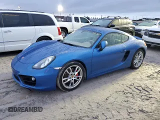 2014 Porsche Cayman S с VIN WP0AB2A89EK191718, выставлен на аукционе Copart как лот 74437204 с пробегом Не указан миль и На запчасти • Non repairable. История ставок и продаж доступна на DreamBid. Изображение 1.