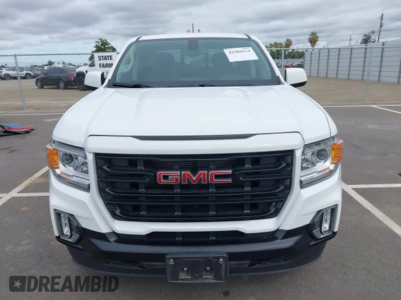 2022 GMC Canyon 2WD Elevation with VIN 1GTG5CEN6N1287500, listed as a IAAI auction lot 41980214 with 13,337 mi miles. Bid and sale history available at carsss.com. Image 12.