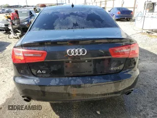 2012 Audi A6 Premium Plus with VIN WAUDFAFC3CN147618, listed as a Copart auction lot 57061605 with 164,310 mi miles and Clean title. Bid and sale history available at DreamBid. Image 6.