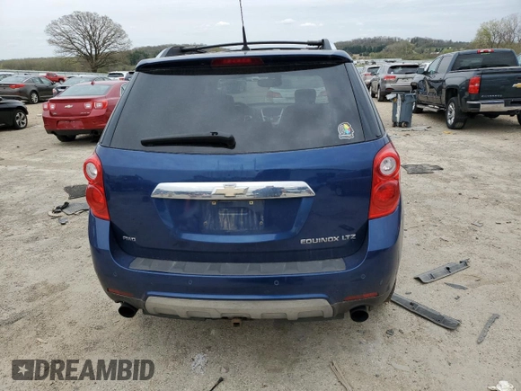 2010 Chevrolet Equinox LTZ with VIN 2CNFLGEY5A6274937, listed as a Copart auction lot 54868845 with 118,103 mi miles and Clean Title. Bid and sale history available at DreamBid. Image 6.