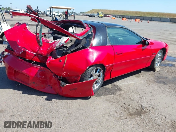 2002 Chevrolet Camaro Z28 z VIN 2G1FP22G222122347, wystawiony jako IAAI lot #42138216 z przebiegiem Nie podano mil oraz . Historia ofert i sprzedaży dostępna na DreamBid. Obrazek 4.