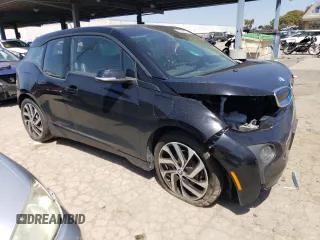 2017 BMW i3 with VIN WBY1Z8C34HV895164, listed as a Copart auction lot 48596683 with 0 mi miles. Bid and sale history available at carsss.com. Image 4.
