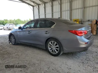2014 Infiniti Q50 Premium with VIN JN1BV7APXEM688882, listed as a Copart auction lot 60543615 with 194,565 mi miles and Non repairable. Bid and sale history available at DreamBid. Image 2.