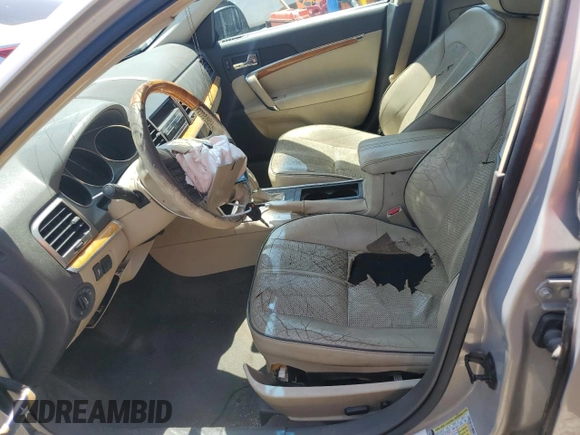 2010 Lincoln MKZ with VIN 3LNHL2GCXAR603248, listed as a Copart auction lot 52774225 with 121,506 mi miles and Salvage title. Bid and sale history available at DreamBid. Image 7.